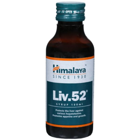 Himalaya Liv.52 Syrup 100ml - Wsparcie i regeneracja wątroby