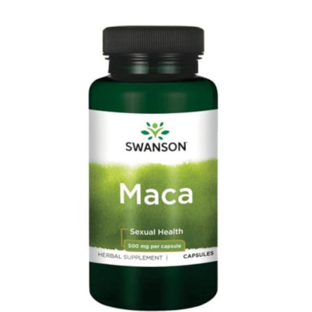 Suplement Prozdrowotny Swanson MACA 500mg 60kaps