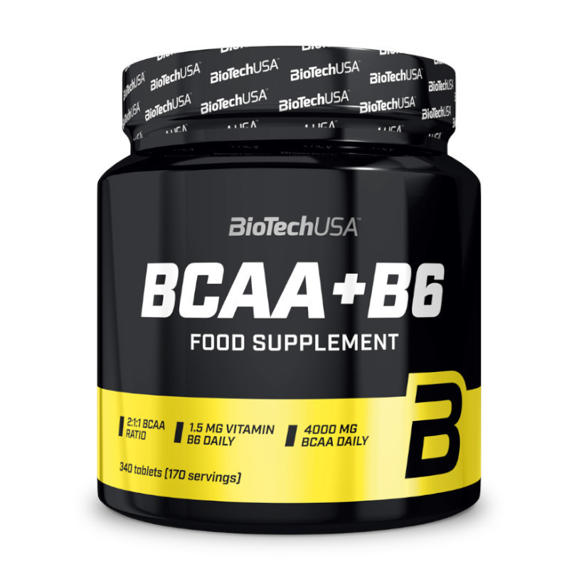 Aminokwasy BioTechUSA BCAA+ B6 340 tab