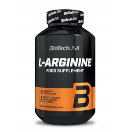 Suplement Przedtreningowy BioTechUSA L-ARGININE 90kaps