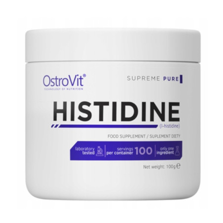 Suplement Prozdrowotny OstroVit HISTIDINE SUPREME PURE 100g
