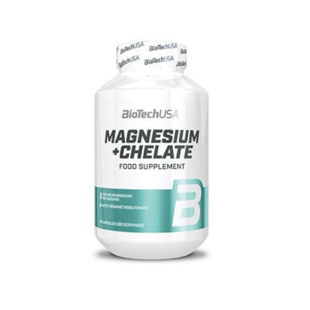Minerały BioTechUSA Magnesium + Chelate 60kaps