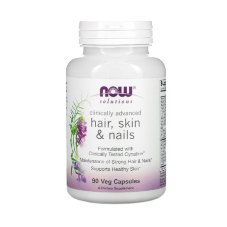 Wsparcie włosów, skóry, paznokci Now Foods HAIR, SKIN&NAILS 90 vkaps