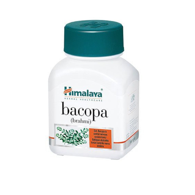 Pamięć i koncentracja Himalaya Bacopa 60kaps
