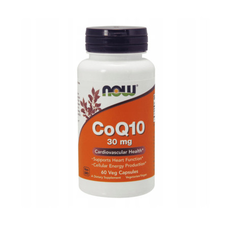 Suplement Prozdrowotny Now Foods CoQ10 30mg 60kaps