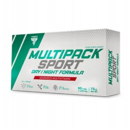 Witaminy i Minerały TREC Multipack Sport Day/Night Formula 60kaps