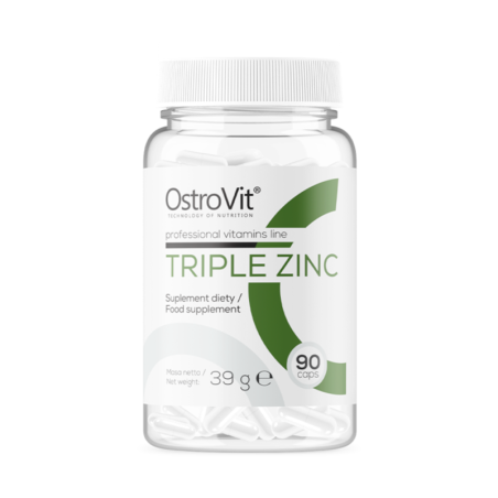 OstroVit Triple Zinc - 90 kapsułek | Cynk na odporność