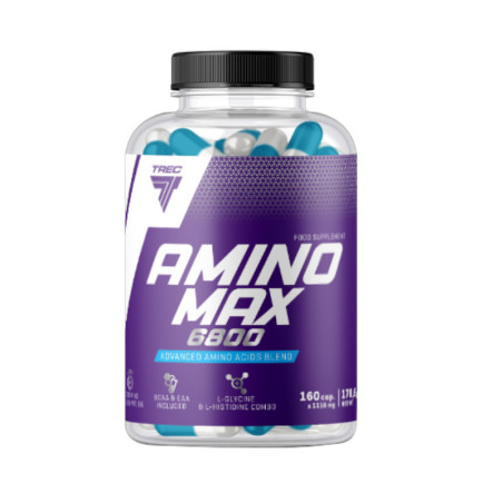 Aminokwasy TREC Aminomax 6800 160kaps