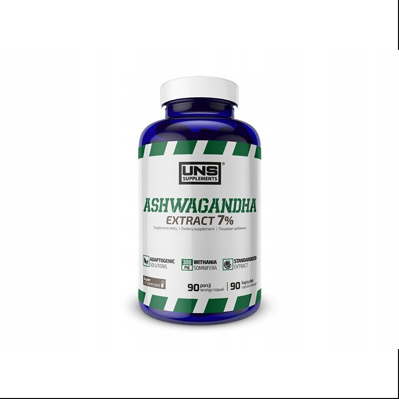 Adaptogen UNS ASHWAGANDHA 7% 90kaps