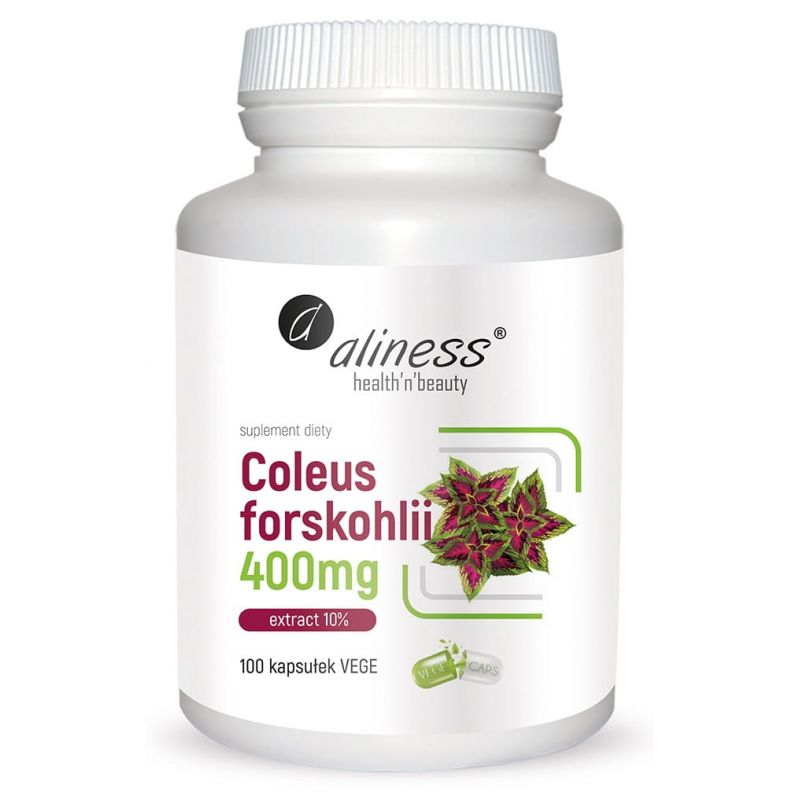 Aliness Pokrzywa Indyjska 400mg 100kaps - Wsparcie odchudzania