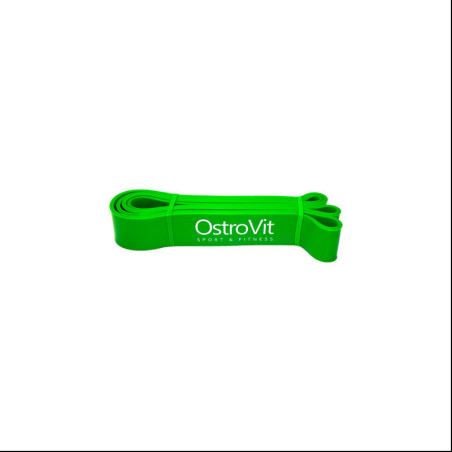 OstroVit Guma Treningowa Opór 23-57kg Zielona - Sklep Biotechsklep.pl