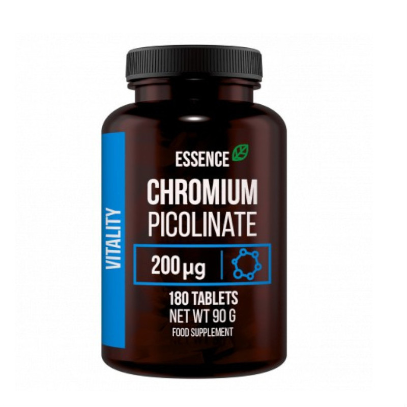 Essence Chromium Picolinate 180tab - Kontrola apetytu i wsparcie odchudzania