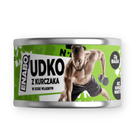 Enabo Udko z Kurczaka w Sosie Własnym 160g - Gotowe danie proteinowe
