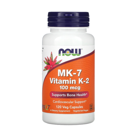 NOW Foods MK-7 Vitamin K-2 100mcg 120 kaps. - Witamina K2