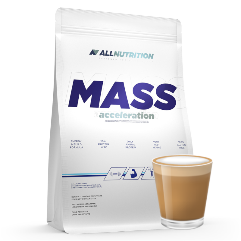 ALLNUTRITION Mass Acceleration 3000g - Gainer na masę mięśniową