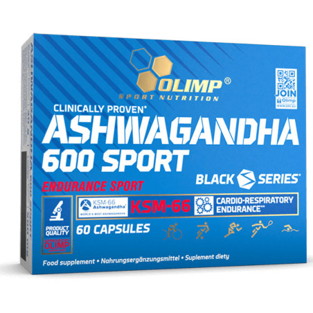 Olimp Ashwagandha Sport 300mg 60 kaps - Adaptogen na stres
