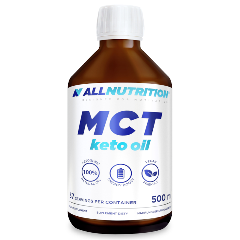 ALLNUTRITION MCT Keto Oil 500ml - Źródło Energii i Zdrowych Tłuszczy