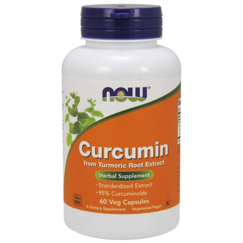NOW Foods Curcumin Extract 665mg - Wsparcie Odporności