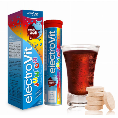 Activlab Electrovit Junior Cola - Elektrolity dla dzieci