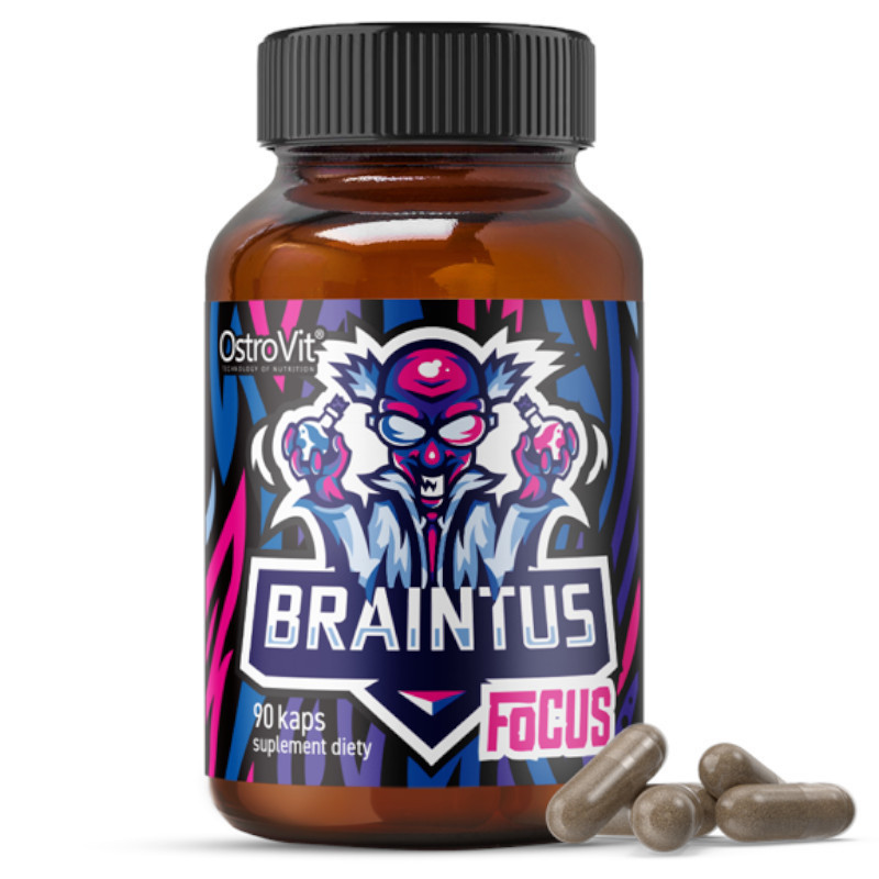 OstroVit Braintus Focus 90 kaps - Wsparcie mózgu i koncentracji