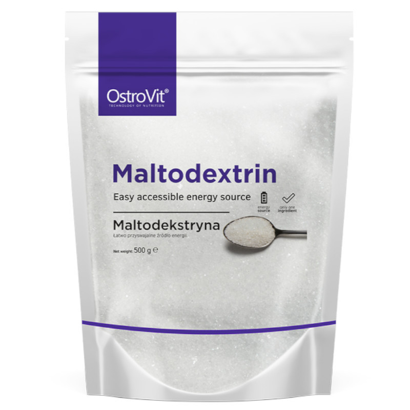 OstroVit Maltodextrin 500g - Zamiennik Cukru, Energia dla Sportowców