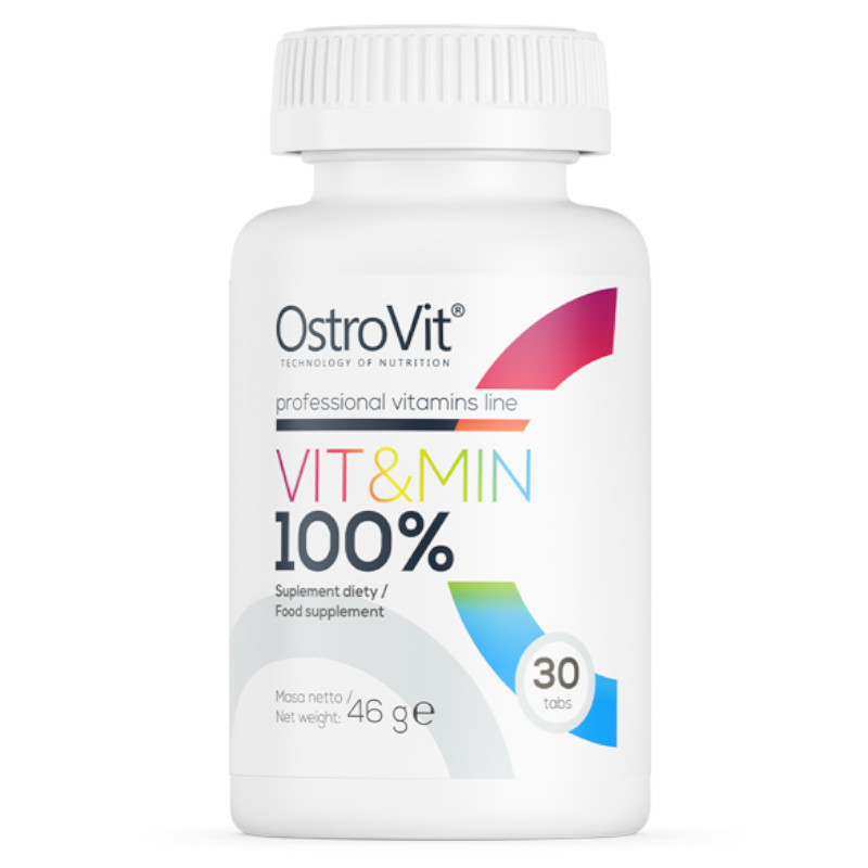 OstroVit Vit&Min - Kompleks Witamin i Minerałów 30tab | biotechsklep.pl