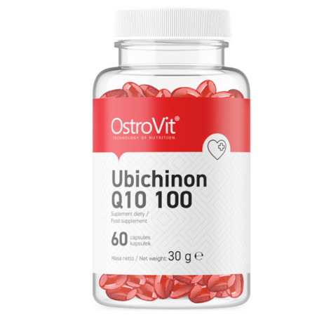 OstroVit Ubichinon Q10 100mg - Koenzym Q10 dla zdrowia serca i witalności