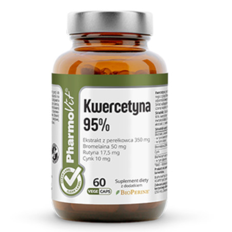 Pharmovit Kwercetyna 95% 60 kapsułek - Antyoksydant na odporność