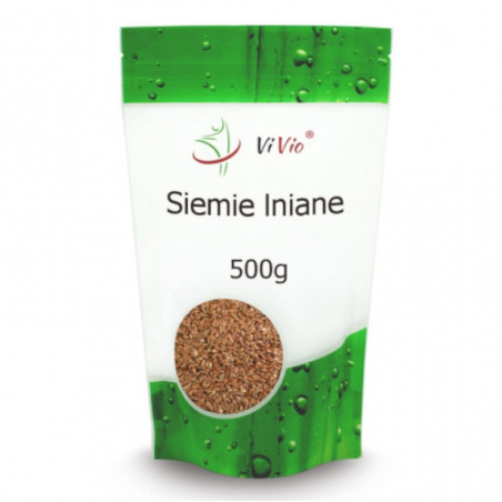 Vi Vio Siemię Lniane 500g - Zdrowa Żywność | biotechsklep.pl