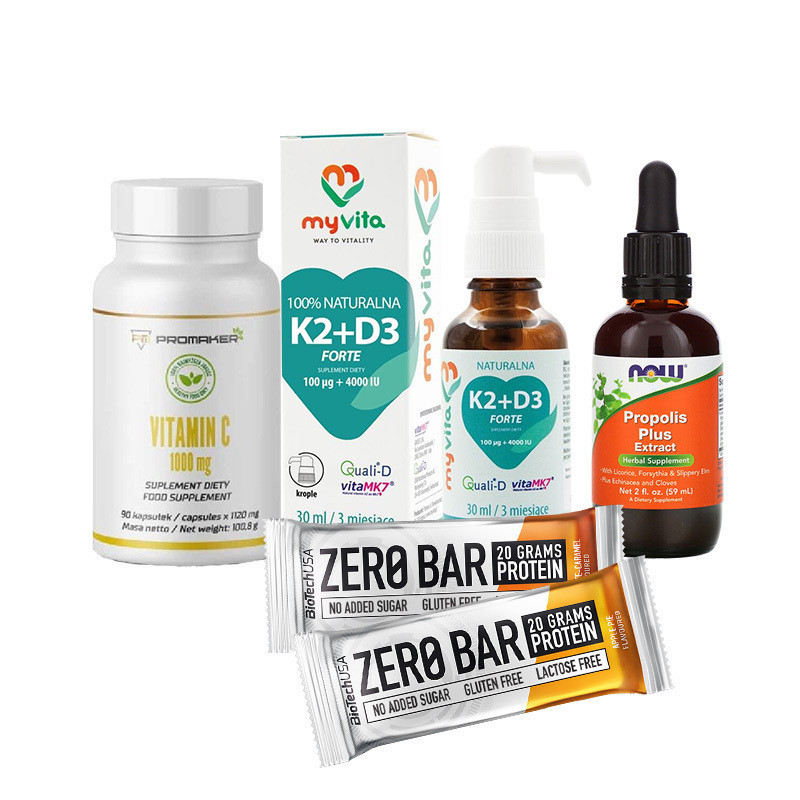 Zestaw Sickness na Odporność Światsupli.pl - Witaminy i Suplementy