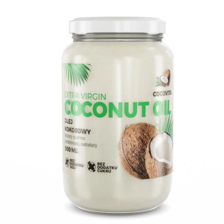 7Nutrition Olej Kokosowy Extra Virgin 900ml - Sklep z odżywkami Biotechsklep.pl