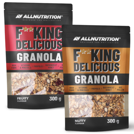 ALLNUTRITION Fucking Delicious Granola 300g - Zdrowy zamiennik śniadania