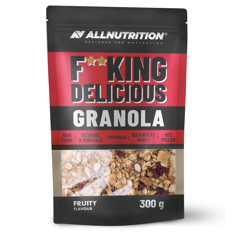 ALLNUTRITION Fucking Delicious Granola 300g - Zdrowy zamiennik śniadania