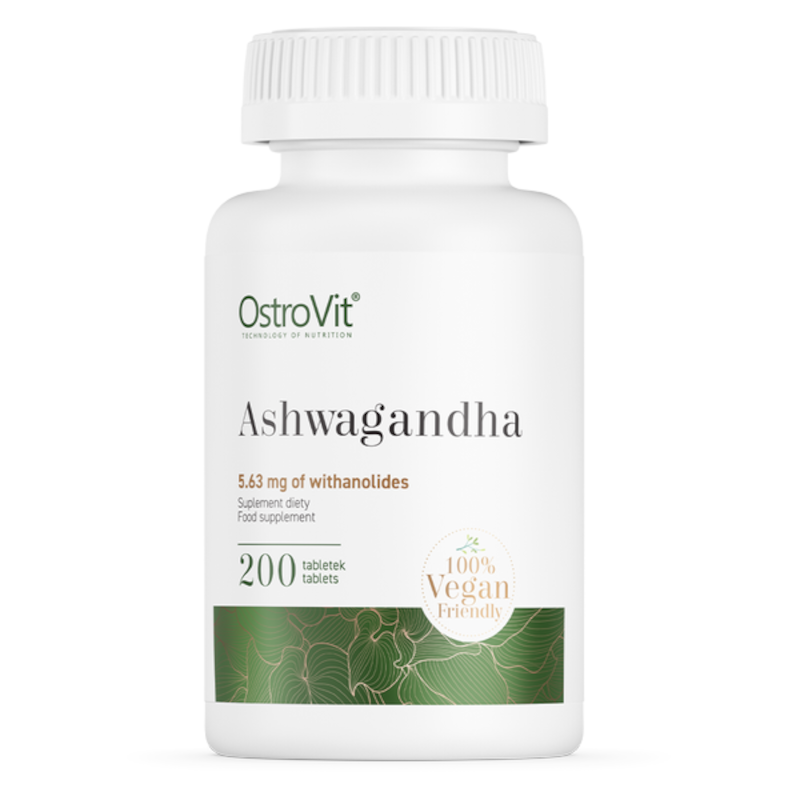 OstroVit Ashwagandha 200tab - Adaptogen na stres