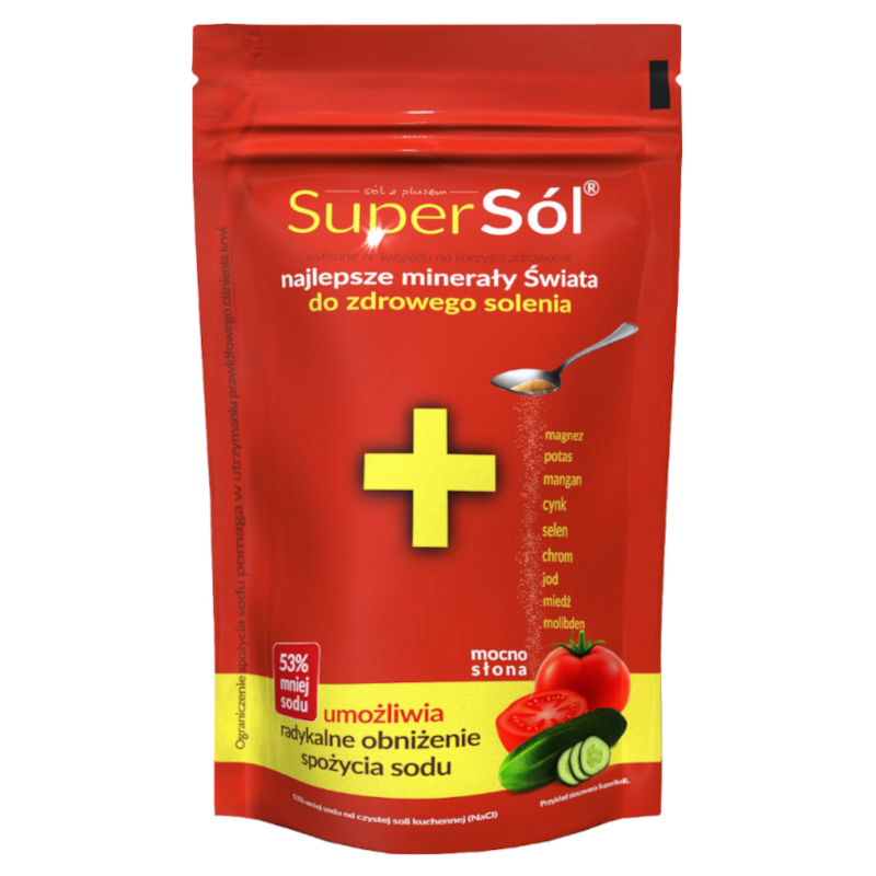 Kanabifarm Sól Doypack 500g - Zdrowa Przyprawa z Minerałami