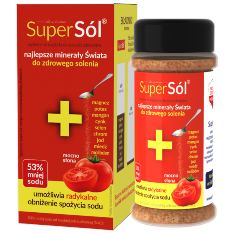 Kanabifarm Sól Solniczka 200g | Obniżona Zawartość Sodu