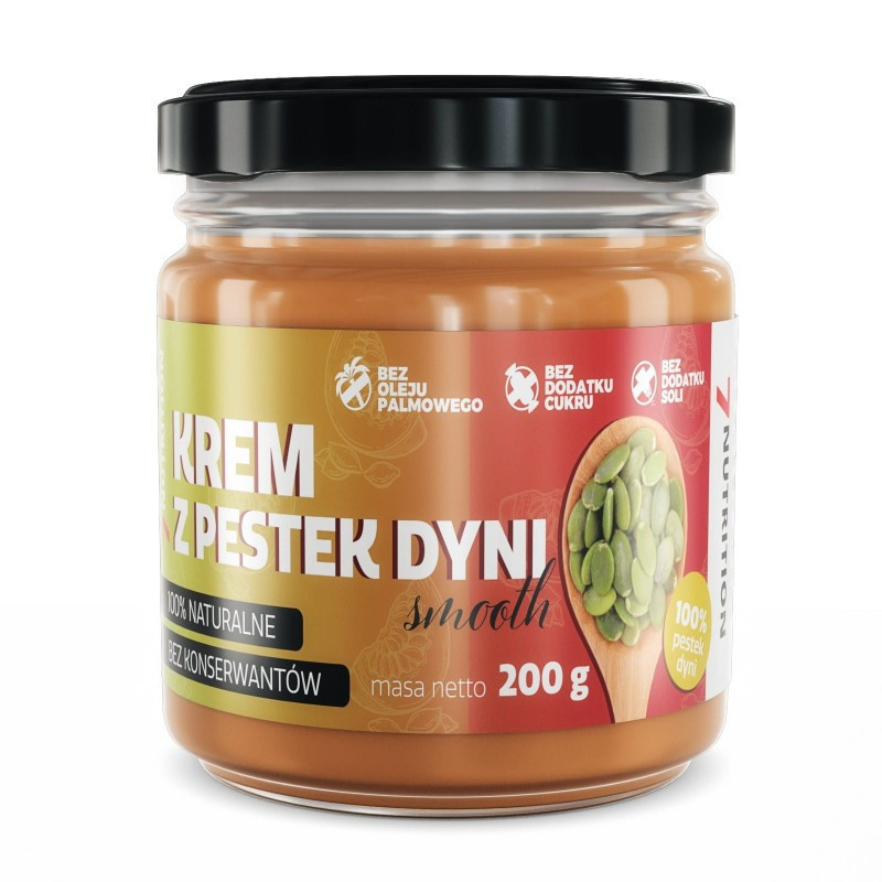 7Nutrition Krem z Pestek Dyni 200g - Zdrowy i Pyszny