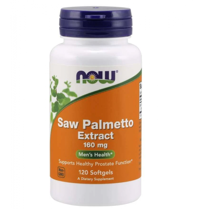 NOW Foods Saw Palmetto Extract 160mg - Męska Kondycja