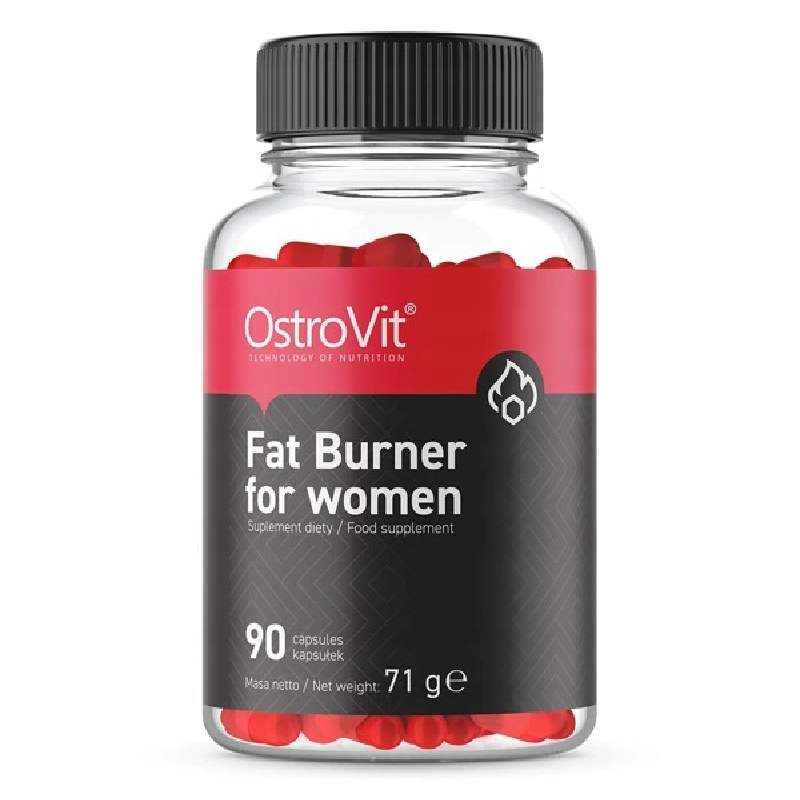 OstroVit Fat Burner Woman 90 kaps - Spalacz tłuszczu dla kobiet