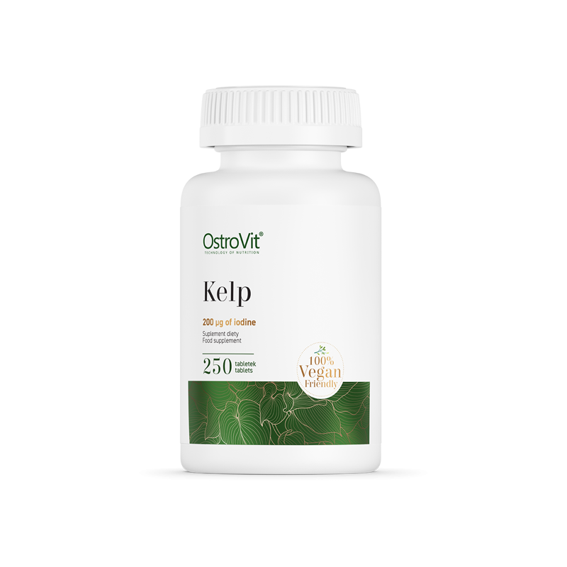 OstroVit Kelp 250tab - Jod dla tarczycy | biotechsklep.pl