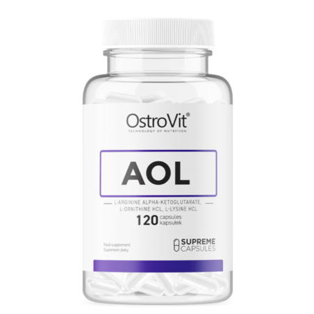 OstroVit AOL 120 kaps. - Aminokwasy na regenerację i budowę mięśni