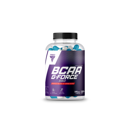 TREC Nutrition BCAA G-Force 180 kaps - Aminokwasy BCAA