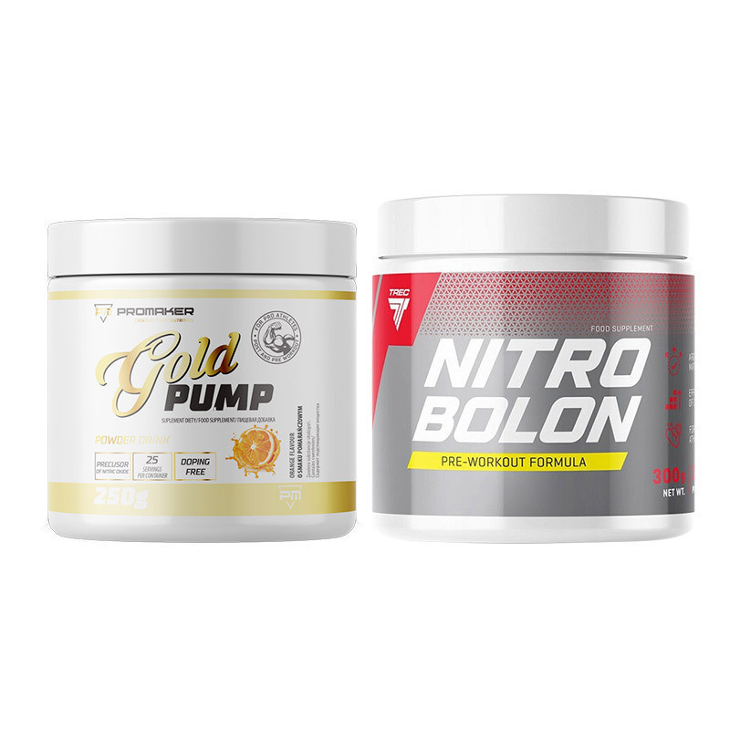 Promaker Gold Pump + Trec Nitrobolon - Zestaw na Pompę i Siłę