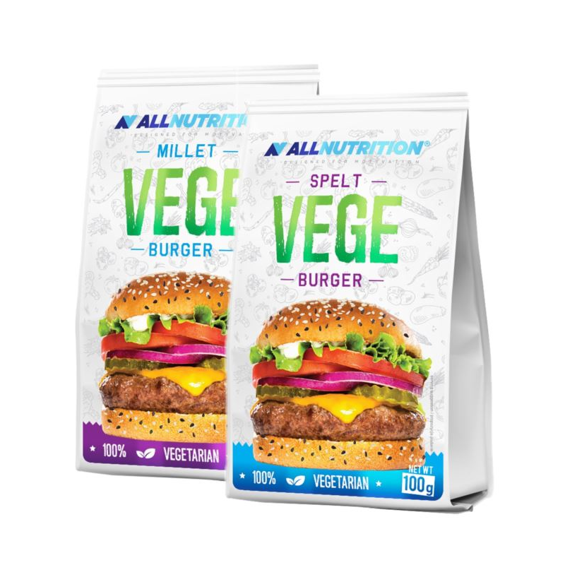 ALLNUTRITION Vege Burger 100g - Wegańskie Burgery