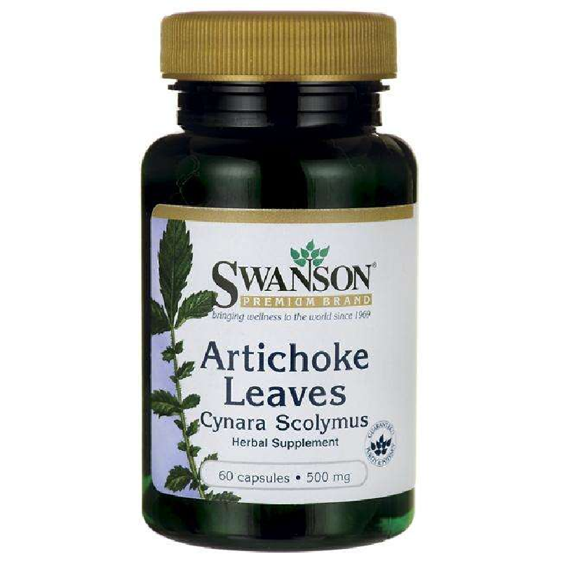 Swanson Karczoch Zwyczajny 500mg 60kaps - Wsparcie dla Wątroby