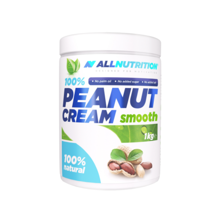 ALLNUTRITION Peanut Cream Smooth 1000g - Masło Orzechowe Arachidowe