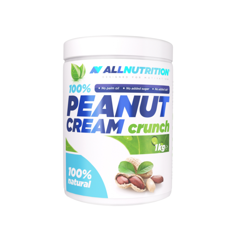 ALLNUTRITION Peanut Cream Crunchy 1000g - Masło Orzechowe Arachidowe