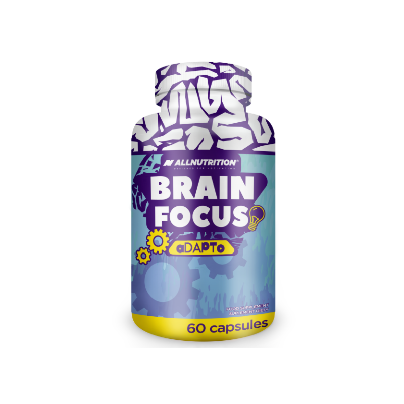 Allnutrition Brain Focus 60kaps - Pamięć i Koncentracja