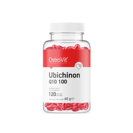 OstroVit Ubichinon Q10 100mg 120 kaps - Antyoksydant na serce i witalność