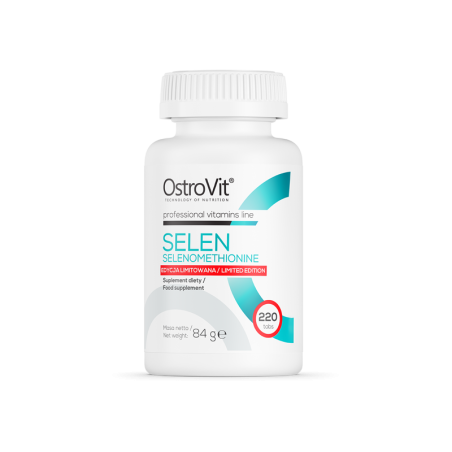 OstroVit Selen Selenomethionine 220tab - Selen na odporność
